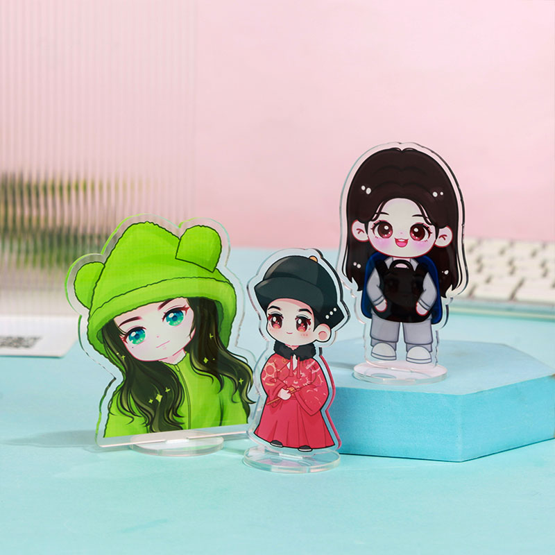 Colored Acrylic Standees